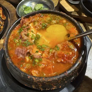 Brisket Soft Tofu Soups