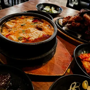 Seafood Soft Tofu Soup