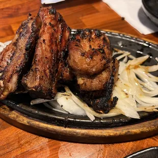 Soy sauce pork ribs $25.99