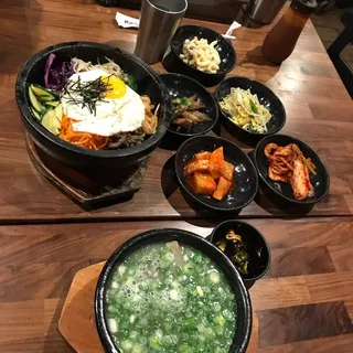 4. Spicy Ox Brisket, Shank Soup / 얼큰 설렁탕 / 辣味給合牛肉牛骨湯