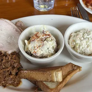 Turkey, Chopped Brisket, Cole Slaw, Potato Salad