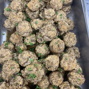 Stuffed mushrooms