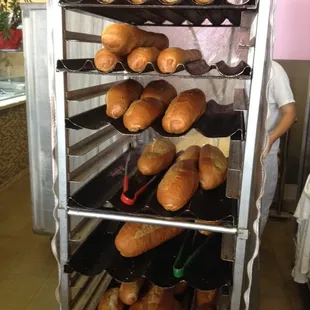 We have Banh Mi in about every 2 hours