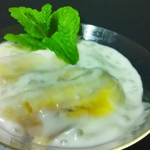 Nov 2011: sliced banana dessert