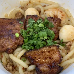 Udon stir fried noodles