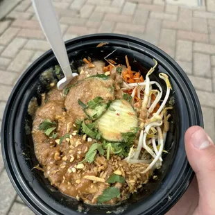 Sriracha pulled pork with rice