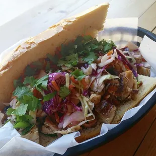 Banh Mi Sandwiches: grilled chicken (2016)