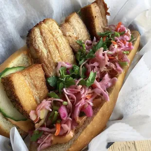Banh Mi Sandwiches: pork belly (2018)