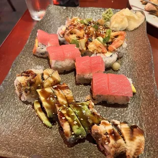 sashimi, sushi and sashimi, sushi, food