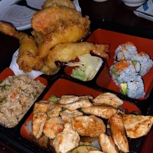 Chicken bento box