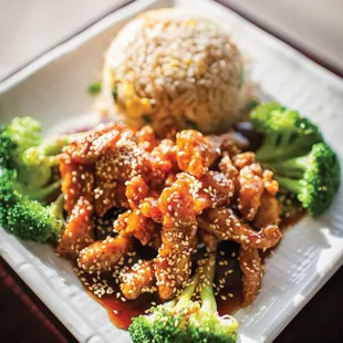 Sesame Chicken. Photo courtesy of The Local Palate.