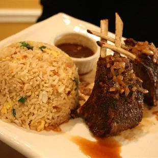 Lamp Chop with Au Jus