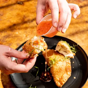 Crab Rangoon empanadas!