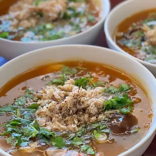 Bánh Canh Cua Tôm (Crab and Shrimp Tapioca Noodle Soup)