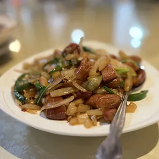 Pickled Cabbage Pork Intestine