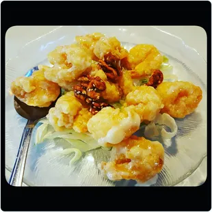 Honey Walnut Prawns