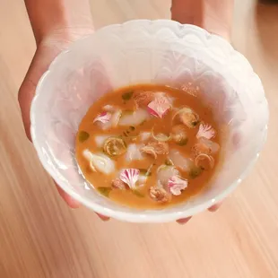 Japanese Hotate Ceviche