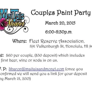 Come join us for a fun date night.