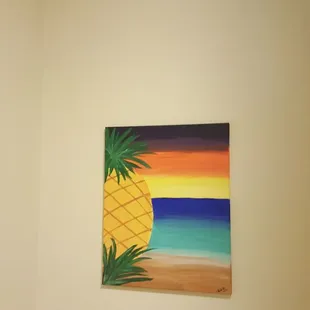 My 2nd time participating in the paint night at kapilina homes in ewa beach hawaii
