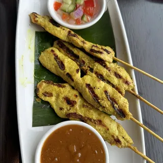 8. Chicken Satay