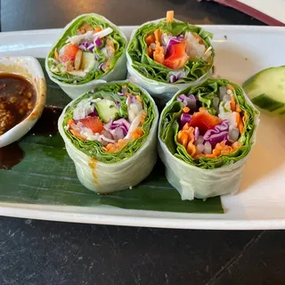 12. Fresh Garden Rolls (Vegan)