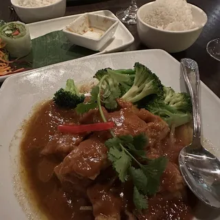 47. Tofu Peanut Sauce