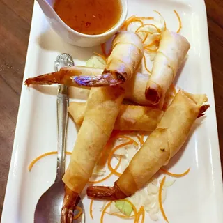 Royal Prawn Rolls