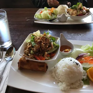 Garlic Chicken Lunch