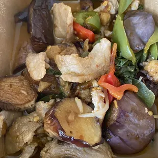 Eggplant Entree with Pork
