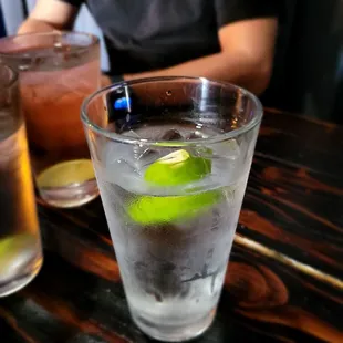 oysters and mussels, drink