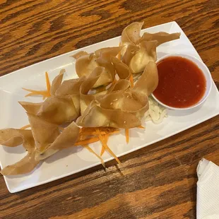 Crab puff