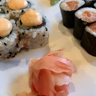Salmon Rolls Curry