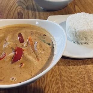 Chicken panang curry
