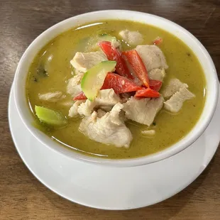 Green Curry Chicken Dinner
