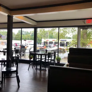 Nice outdoor seating