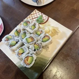 56. Salmon and Avocado Roll