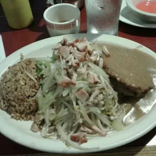 Number 1 combination dinner.