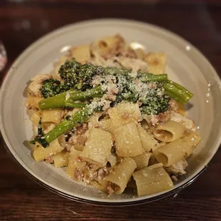 Sausage with chicken