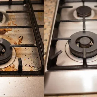 Stove, Before and After