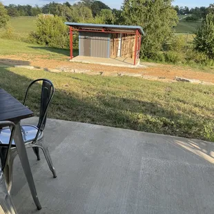 Outdoor stage for entertainment