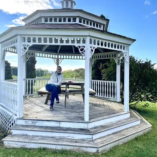 The beautiful little gazebo