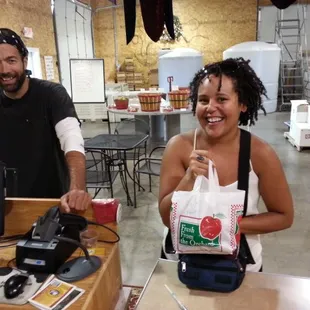 First-Time Pick-Your-Own Apples Customer