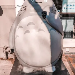 Totoro in front of Maido