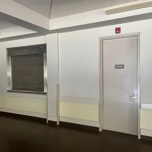 Front of kitchenette in reception hall