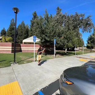 Outside of reception hall