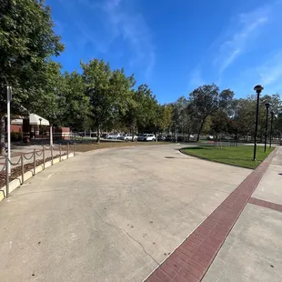 Driveway of community center
