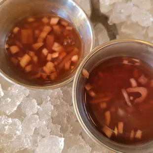 Mignonette Sauce (for the oysters of course)