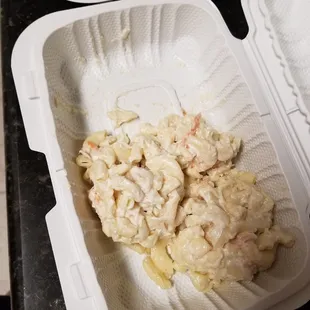 Side order of macaroni salad