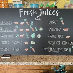 Fresh Juices