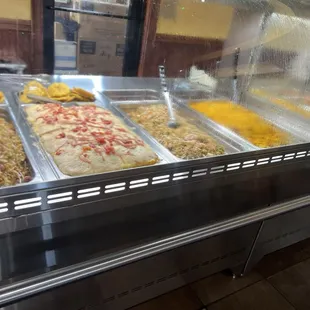 I had rice and ropa vieja and tostones!  The menu choices go on and on!  I highly recommend Maikel's Kitchen and will definitely be back!